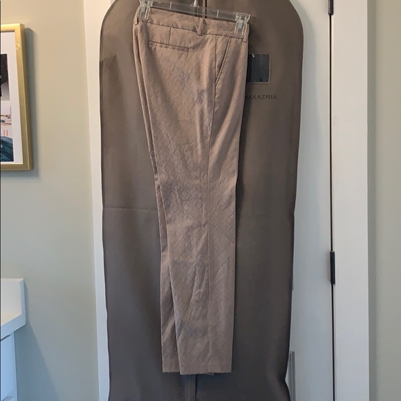 Cynthia Roweley tan patterned dress pants Sz. 6 - Picture 3 of 7